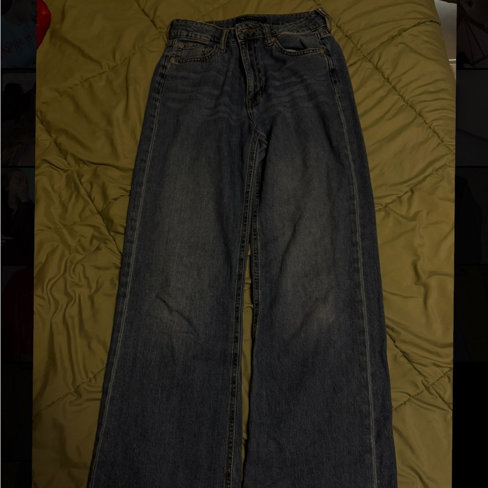 Aeropostale High Rise Women Jeans - Dark Blue